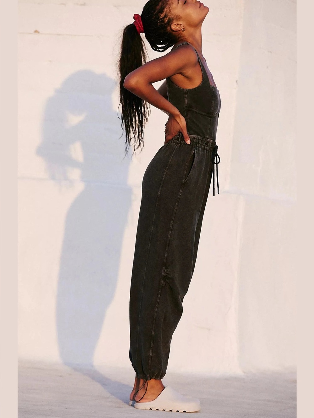 NWT FREE PEOPLE MOVEMENT Inbound Onesie | Black MSRP $128 SOLD OUT - Picture 3 of 14